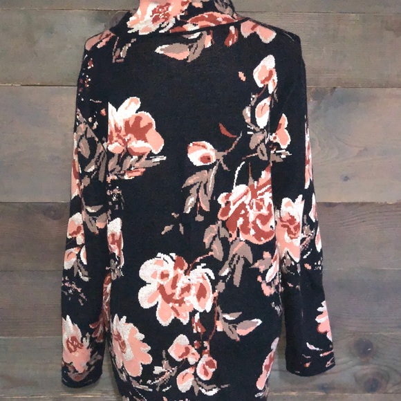 Mock Turtle Neck Sheath Sweater or Mini Dress - Picture 2 of 2